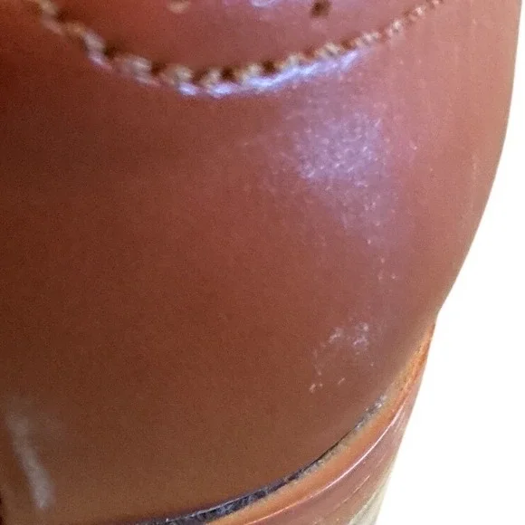 Wanted Womens Brown Wingtip Oxford Shoes Brogue Lace Up Size 8.5 US 39 EUR - Picture 4 of 7